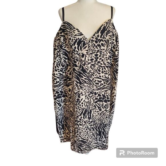 NWT Target x Sergio Hudson Animal Print Fitted Dress 3X - Picture 2 of 10